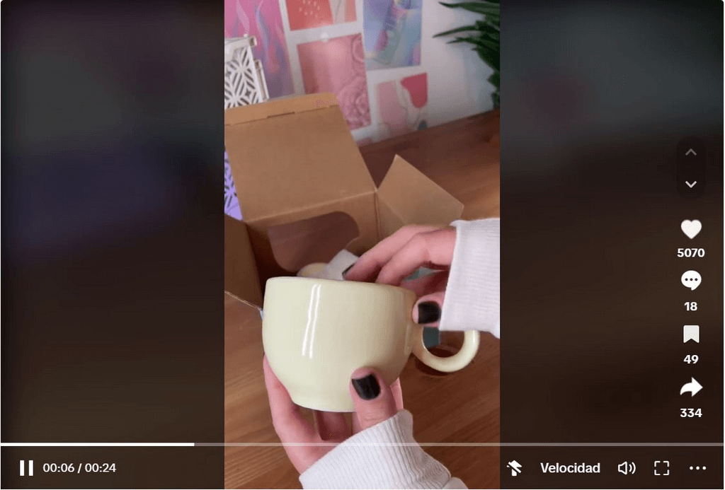 TikTok Sunflower Coffee Mug