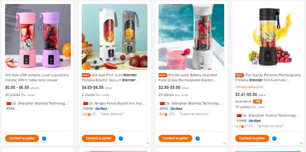 What to sell on eBay Portable Blender