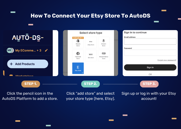 Connect Your Etsy Store To AutoDS