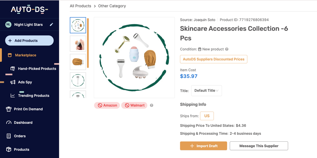 Korean Skincare Accessories Collection