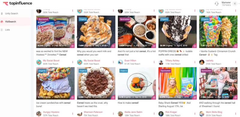 marketplace to connect influencers with marketers