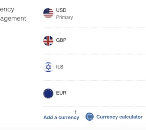 Add new currencies to PayPal
