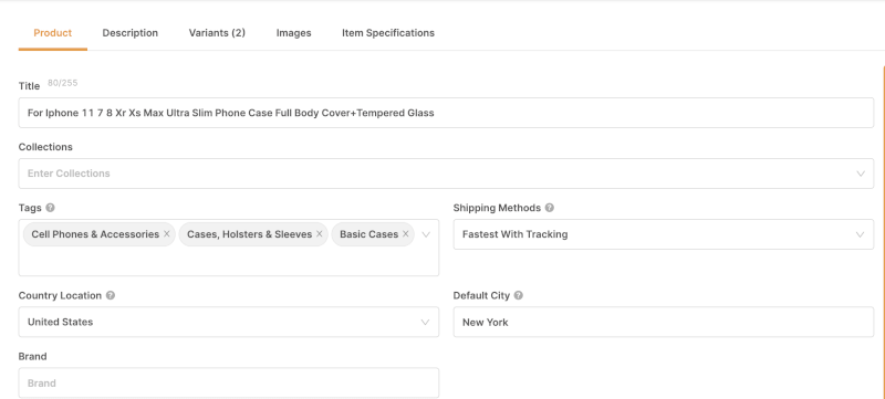 AutoDS product optimization 