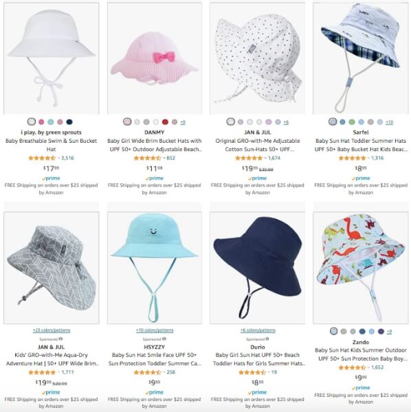 Durio Bucket Hat for Women Teens Travel Summer Womens Bucket Hats