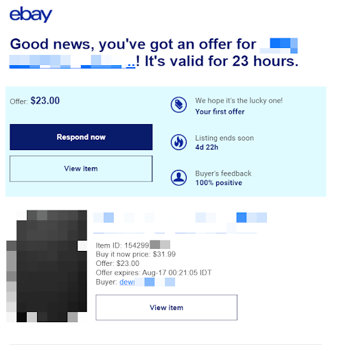 ebay best offer