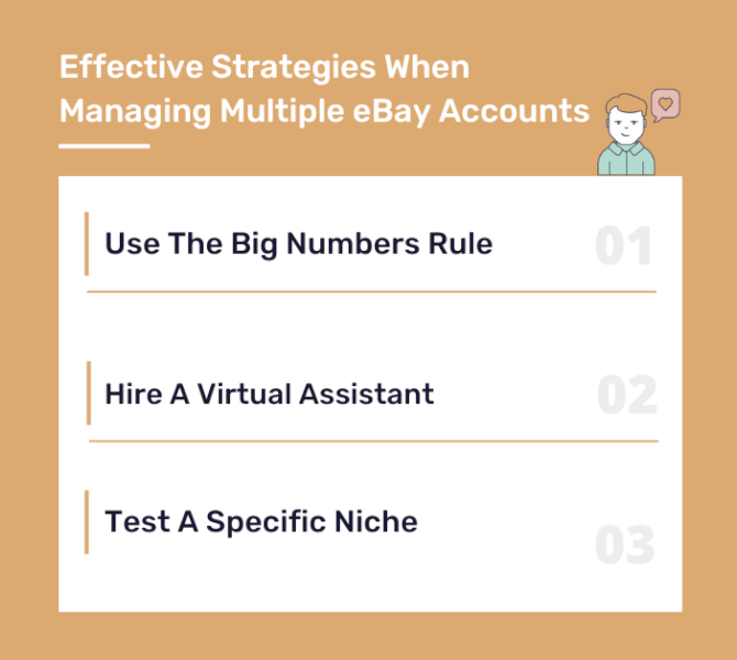 multiple ebay accounts strategies