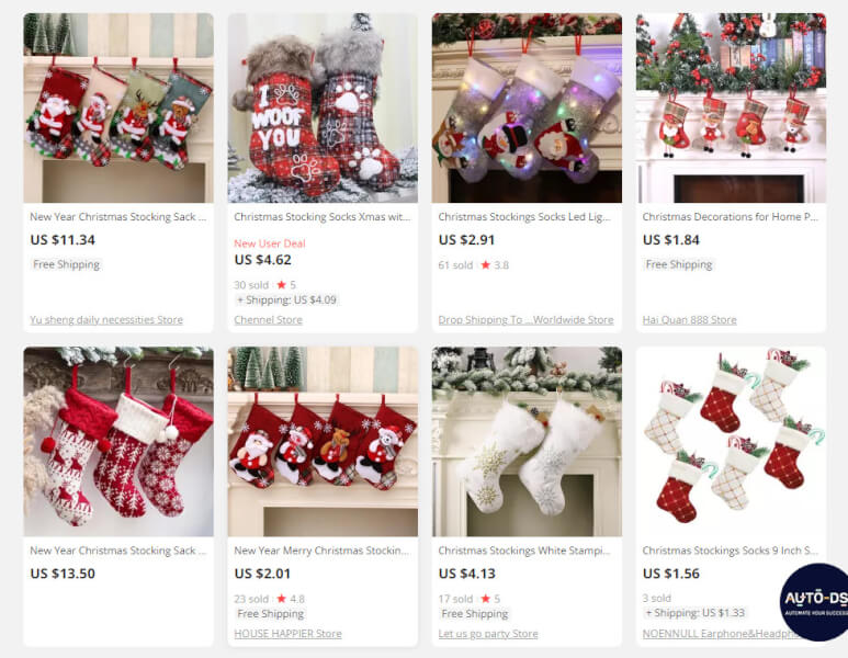 Dropshipping Christmas Stockings