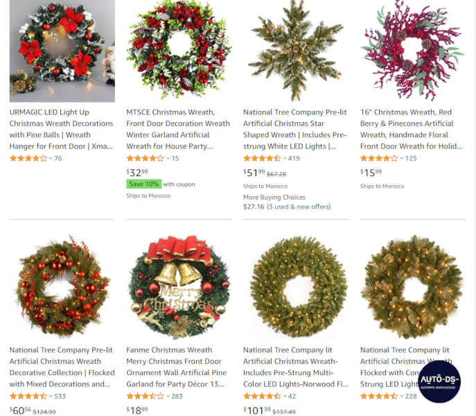 Dropship Christmas Wreaths