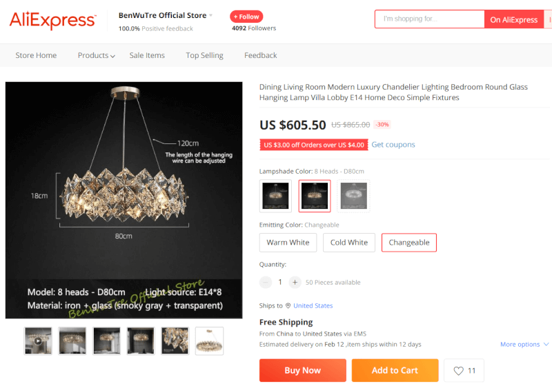Home And Garden Dropshipping Crystal Layered Chandelier Source