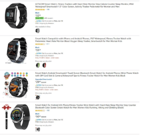 dropshipping smart watches on eBay