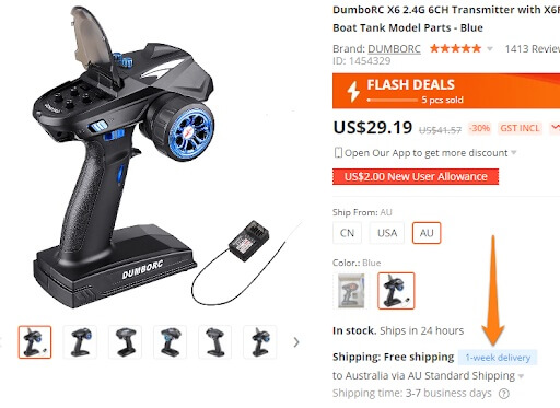 flash deals aliexpress australia