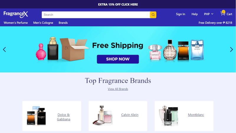 FragranceX Perfume Dropshipping Supplier