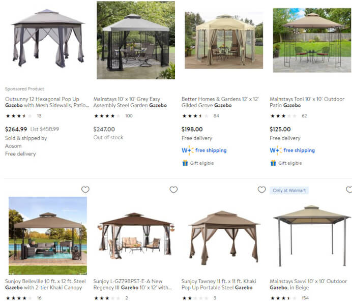 Canopies Gazebos Pergolas Summer Products To Sell