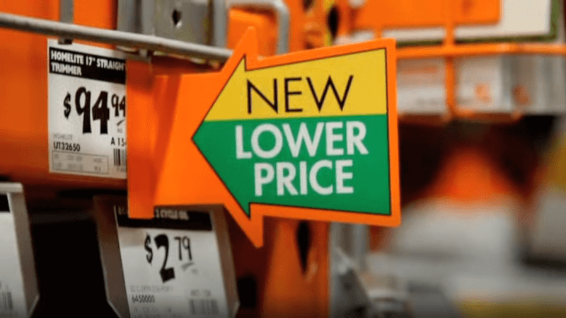 home depot new lower prices dropshipping