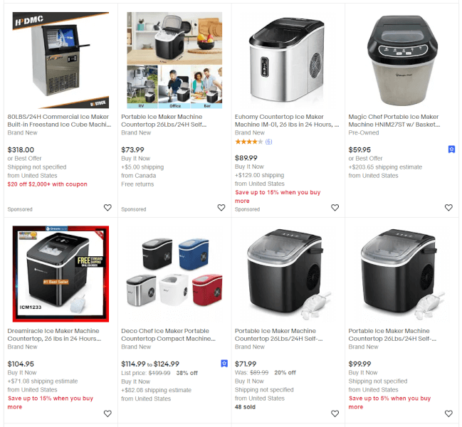 Black Friday Dropshipping Ice Maker Machine