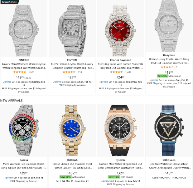 iced-out watches suppliers