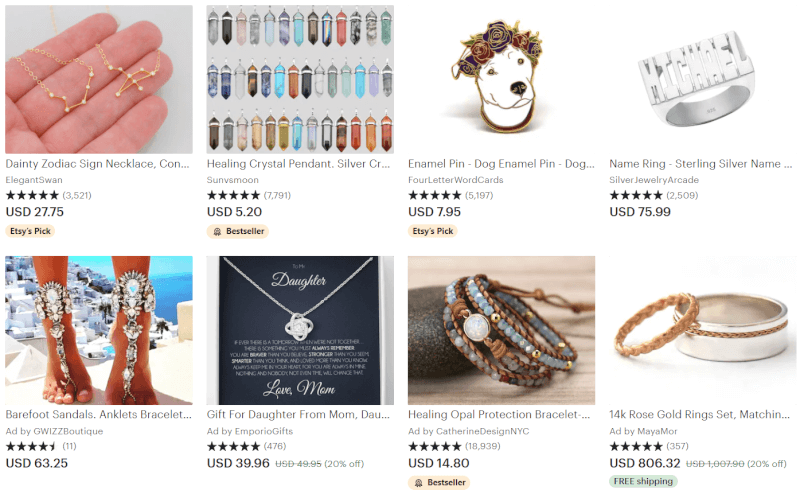 jewelry dropshipping products
