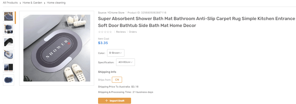 Magic Bath Mat top dropshipping products January 2024