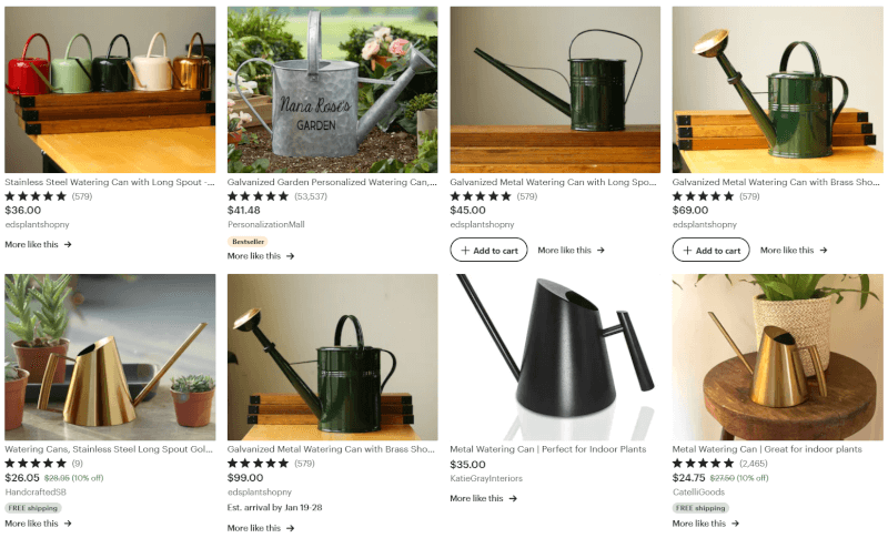 Home And Garden Trending Products Metal Watering Can