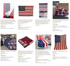 Patriotic Blankets
