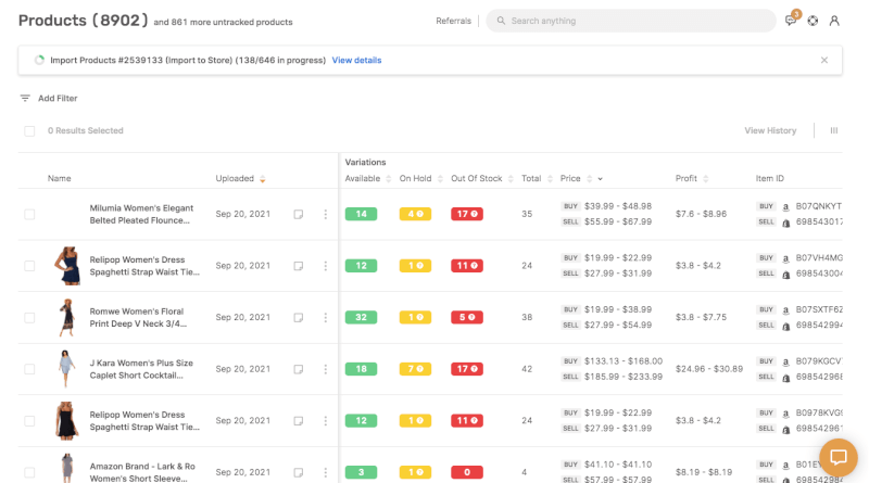 Enjoy Easy Importing