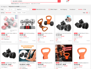 reselling gym products on eBay