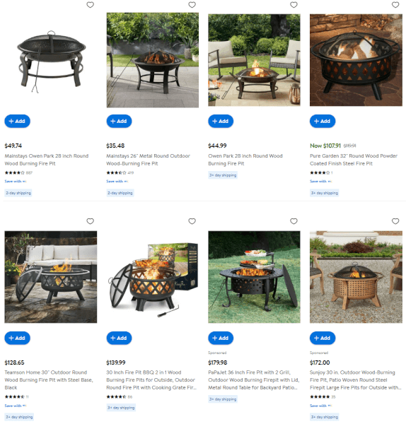 Home And Garden Trending Products Round Wood Fire Pit
