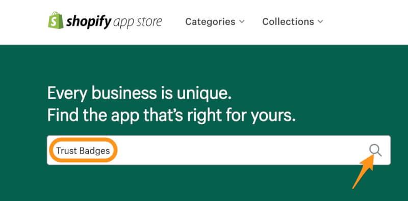 install trust badges shopify