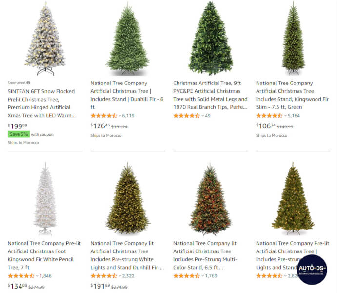 Dropshipping Christmas Trees