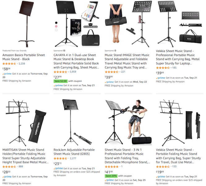 Music Sheet Stands