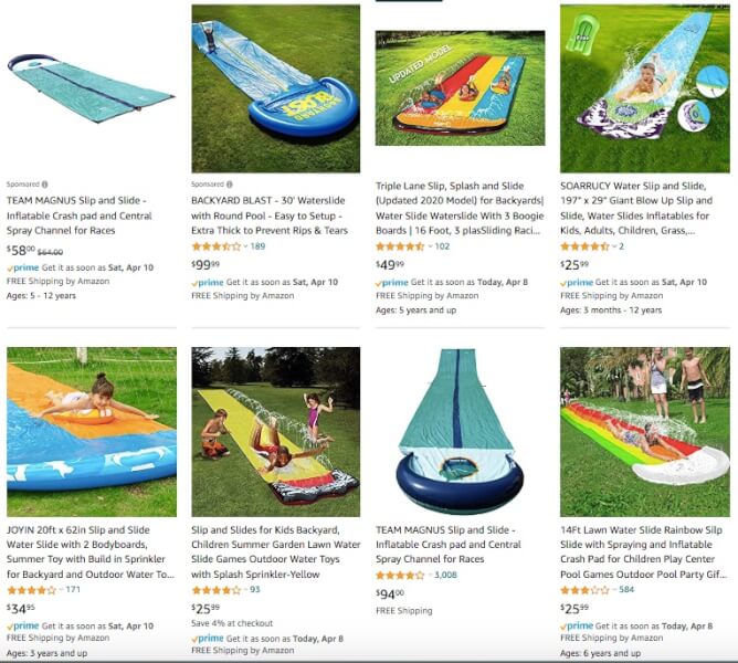 Slip and Slides Hot Products to Sell