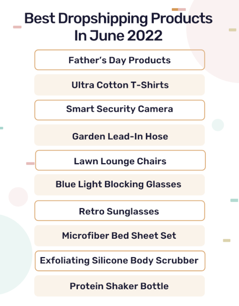 Top 10 Trending Products To Dropship In June 2022