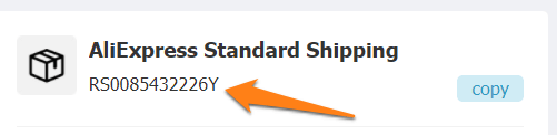 Tracking aliexpress standard shipping