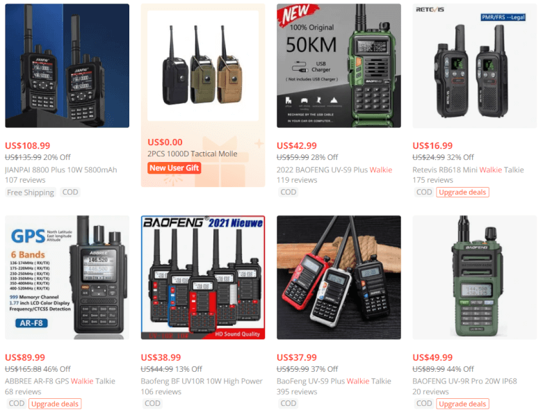 Dropshipping Two-Way Walkie-Talkies