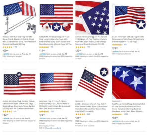 USA Flags for dropshipping