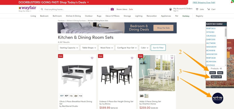 Wayfair To eBay Dropshipping