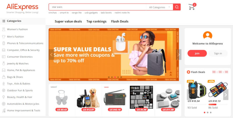 aliexpress find products to sell