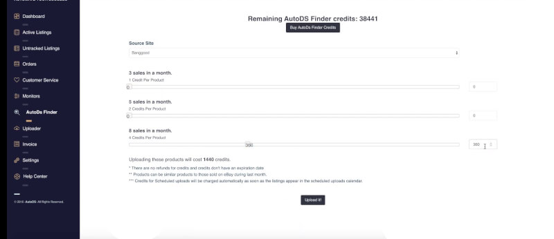 Autods Finder platform