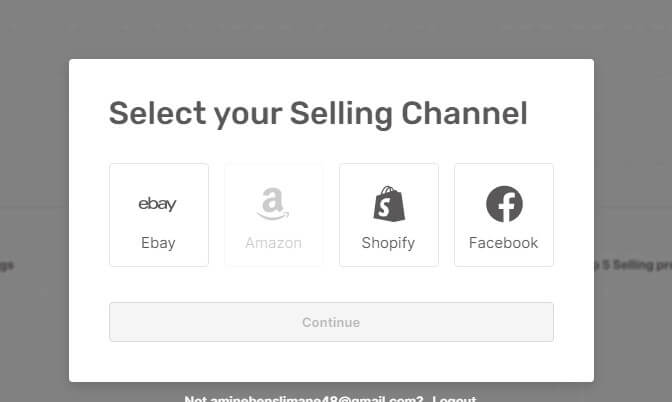 setup ebay account selling channel