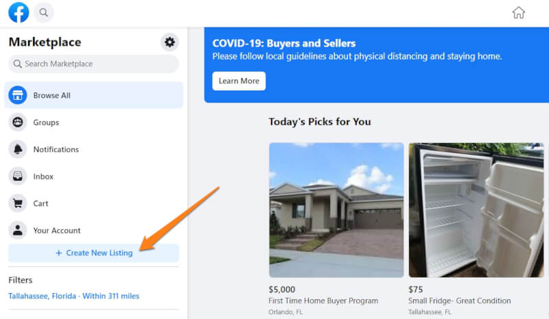 how to dropship facebook marketplace