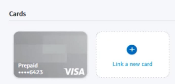 paypal credit card