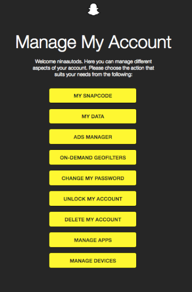 snapchat ads manager sign up