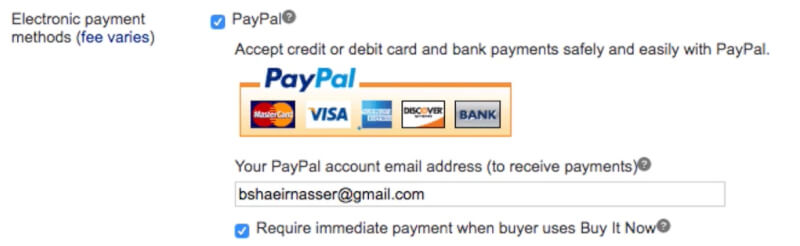 paypal email address