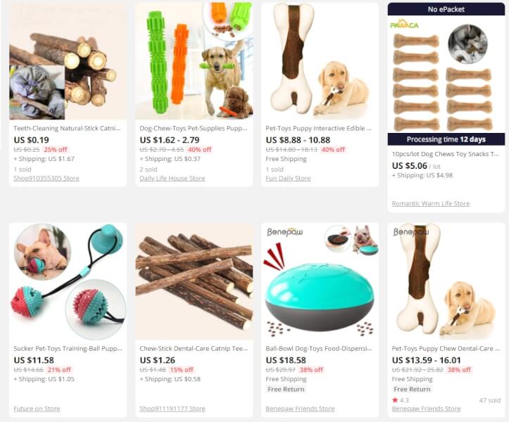 pet dental treats online store