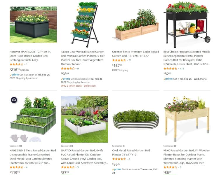 planter raised bed online sellers