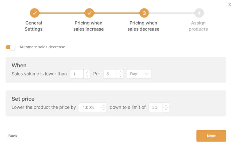 price decrease automation connect ebay autods