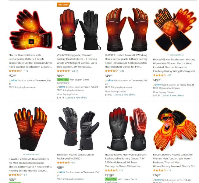 thermo gloves dropshipping