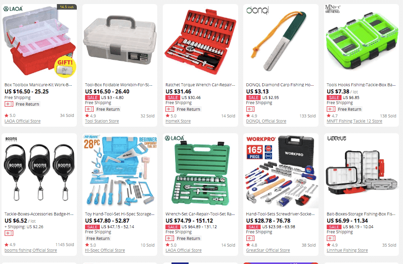 dropshipping Tool Boxes