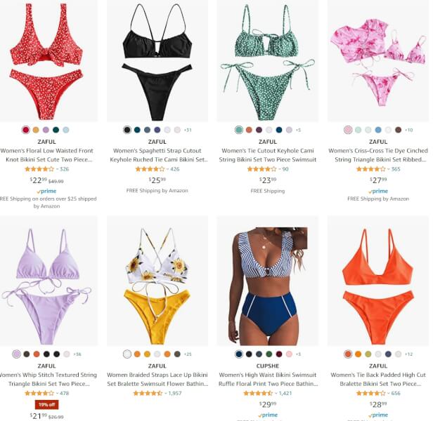 women bikinins online store